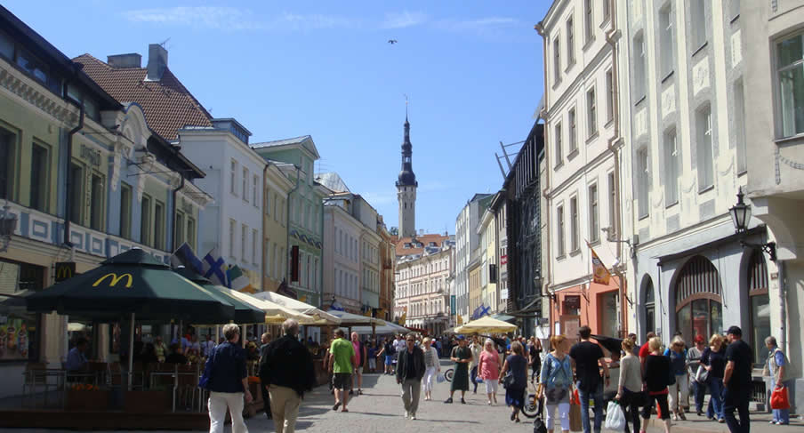 City Center, Tallinn, Estonia